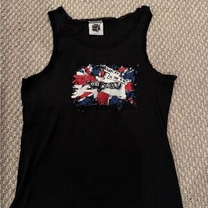 Sex Pistols Black Graphic Tank Top